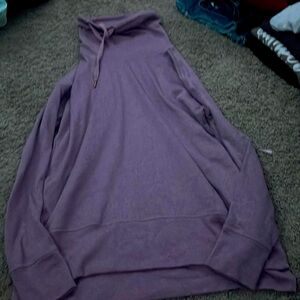 Soft light sweeter light purple with pockets. The second is gray medium.